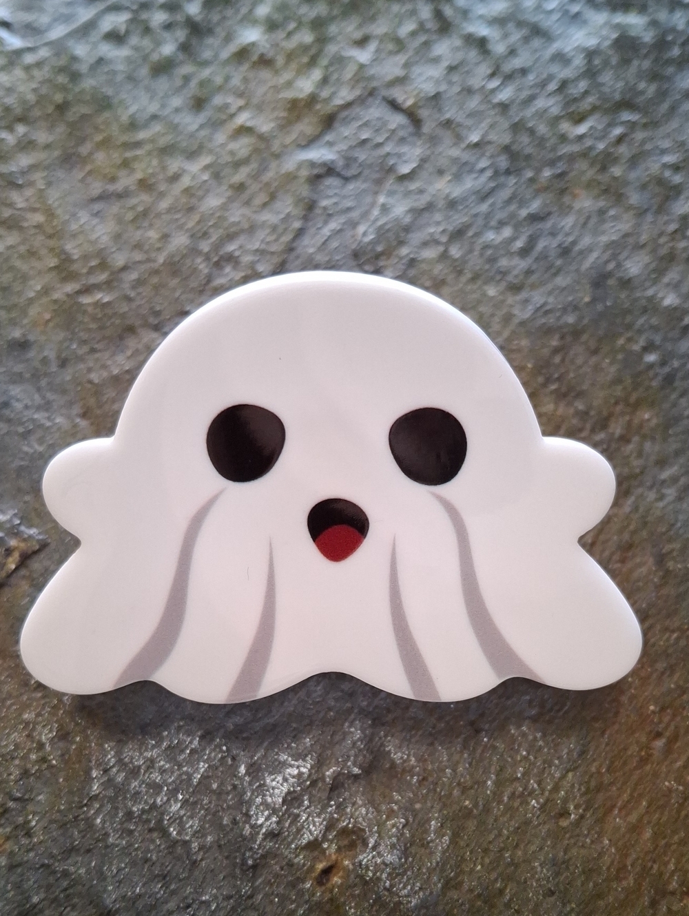Cute White Ghost Claw Clip